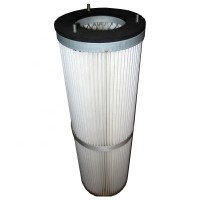 Glorair Cereals Air Filter, Industrial Dust Extraction Filter Element,  Narrow Pleat Cartridge Filter for Cereals